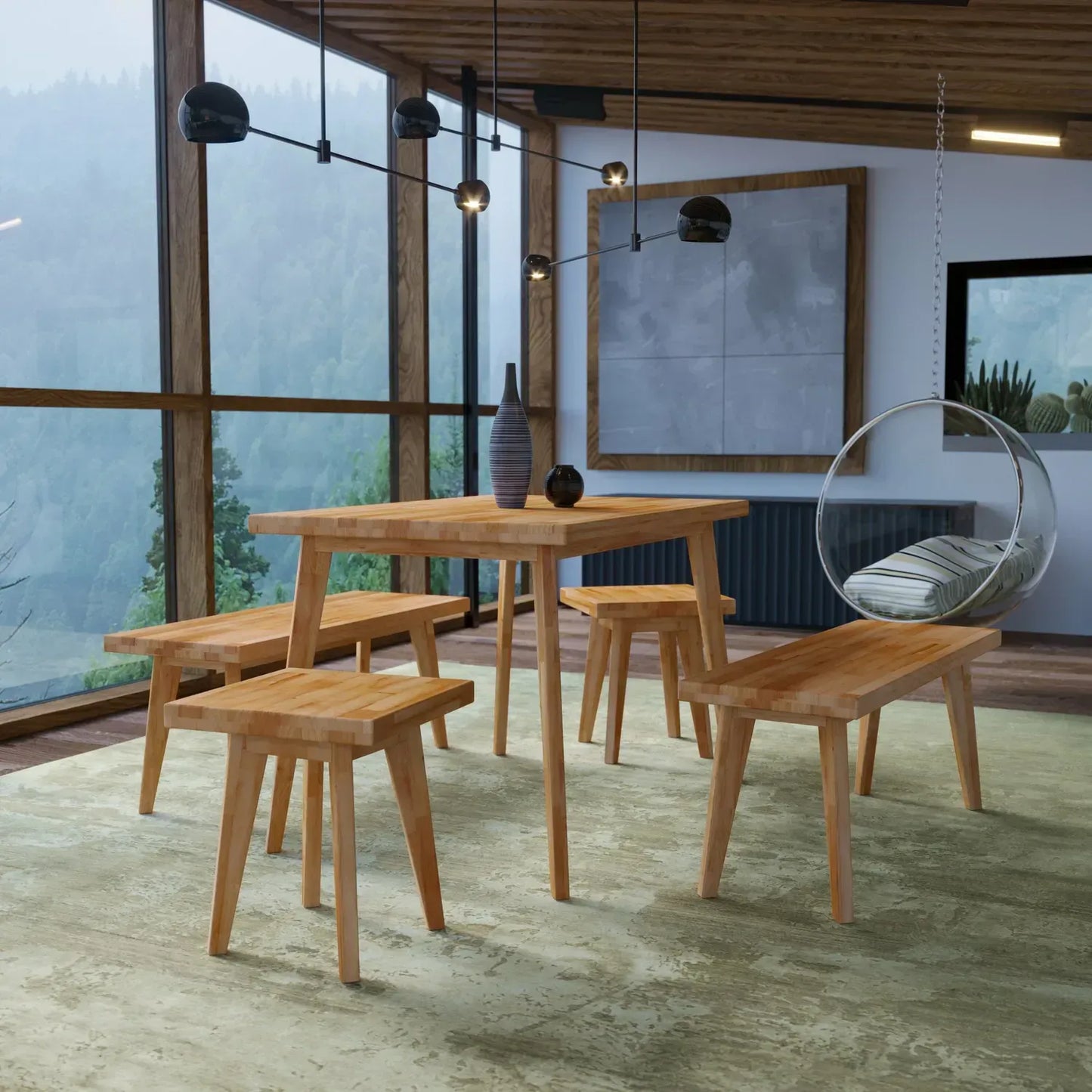 Hans Bench - Solid Beech