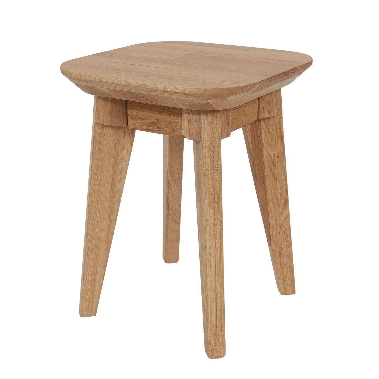 Paris Stools (2 pc) - Solid Oak