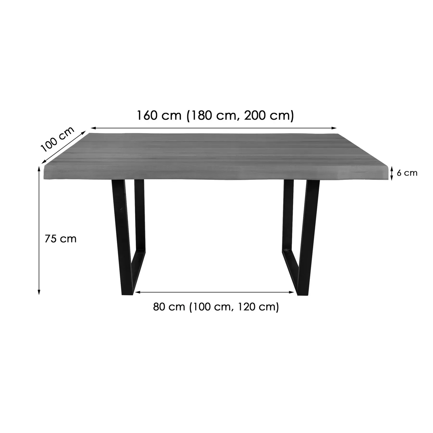 Lisbon Dining Table – Solid Oak