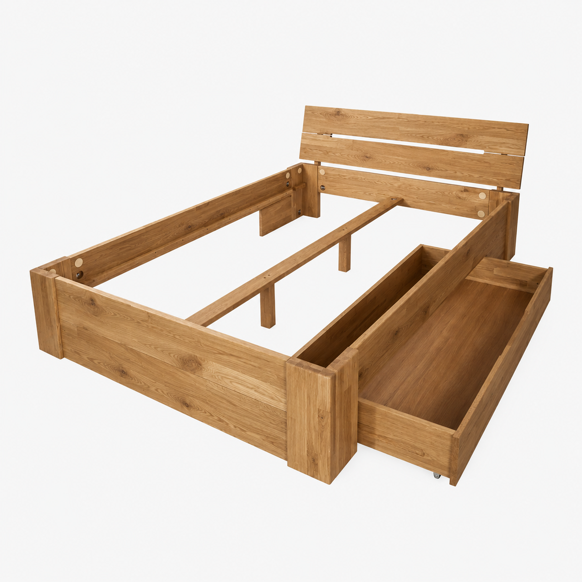 Elsa Bed – Solid Oak