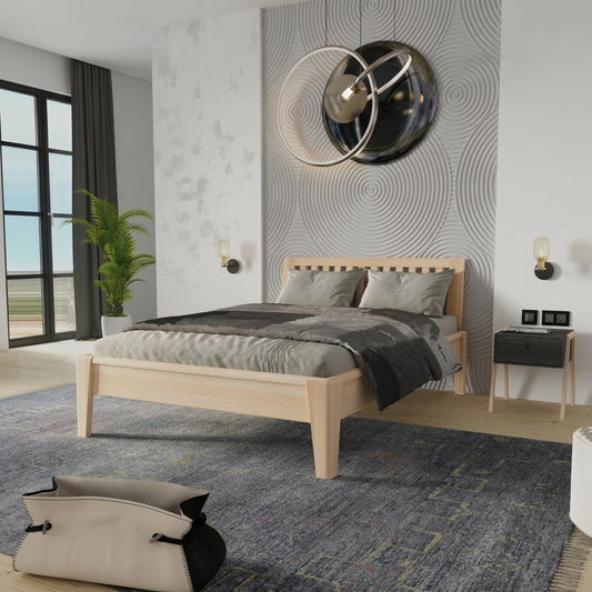 Laura Bed – Solid Beech