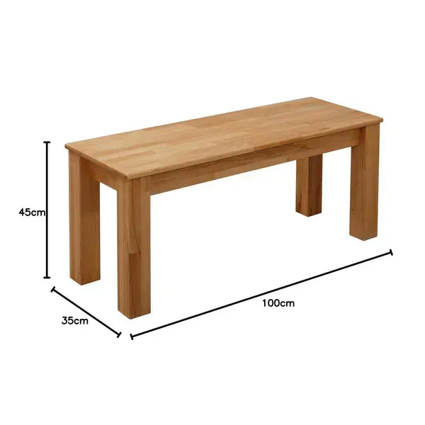 Bonn Bench - Solid Beech