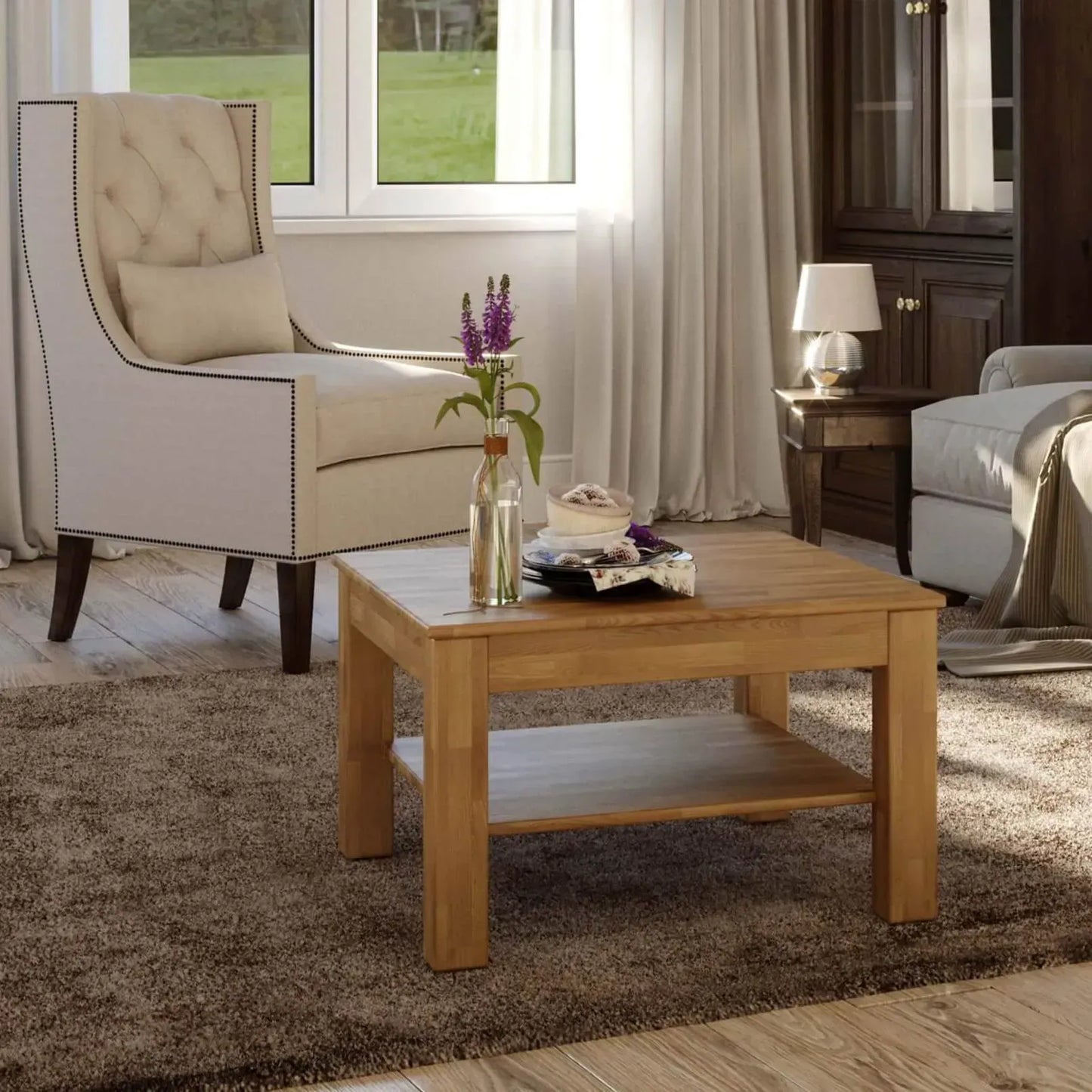 Bonn Coffee Table - Solid Oak
