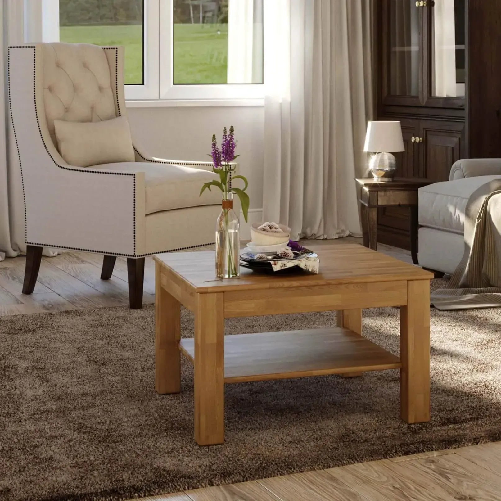 Bonn Coffee Table - Solid Oak