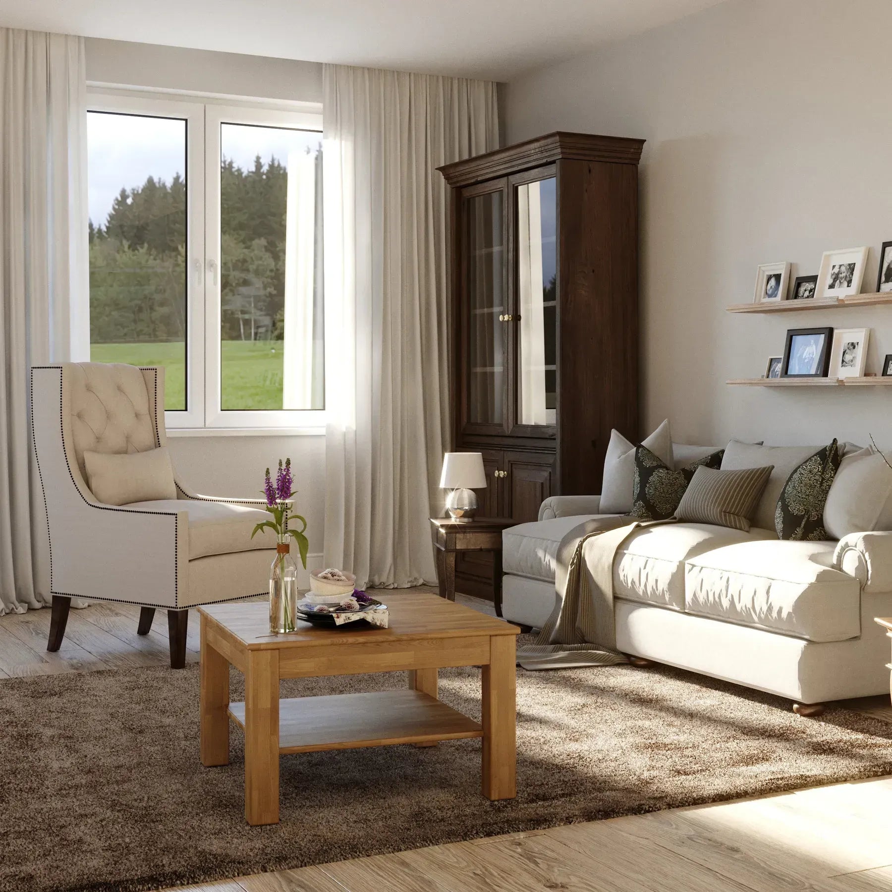 Bonn Coffee Table - Solid Oak