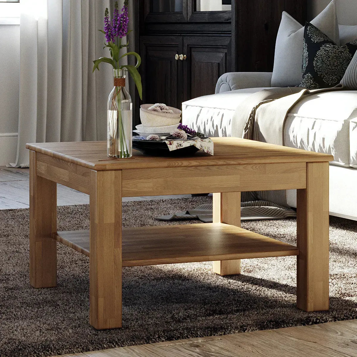 Bonn Coffee Table - Solid Oak
