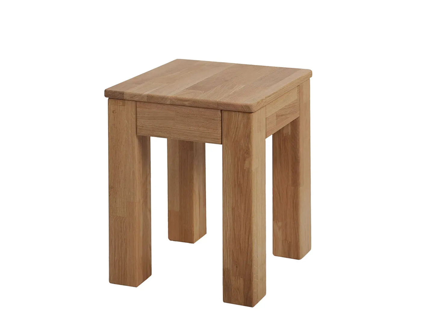 Bonn Stools (2 pc) - Solid Oak