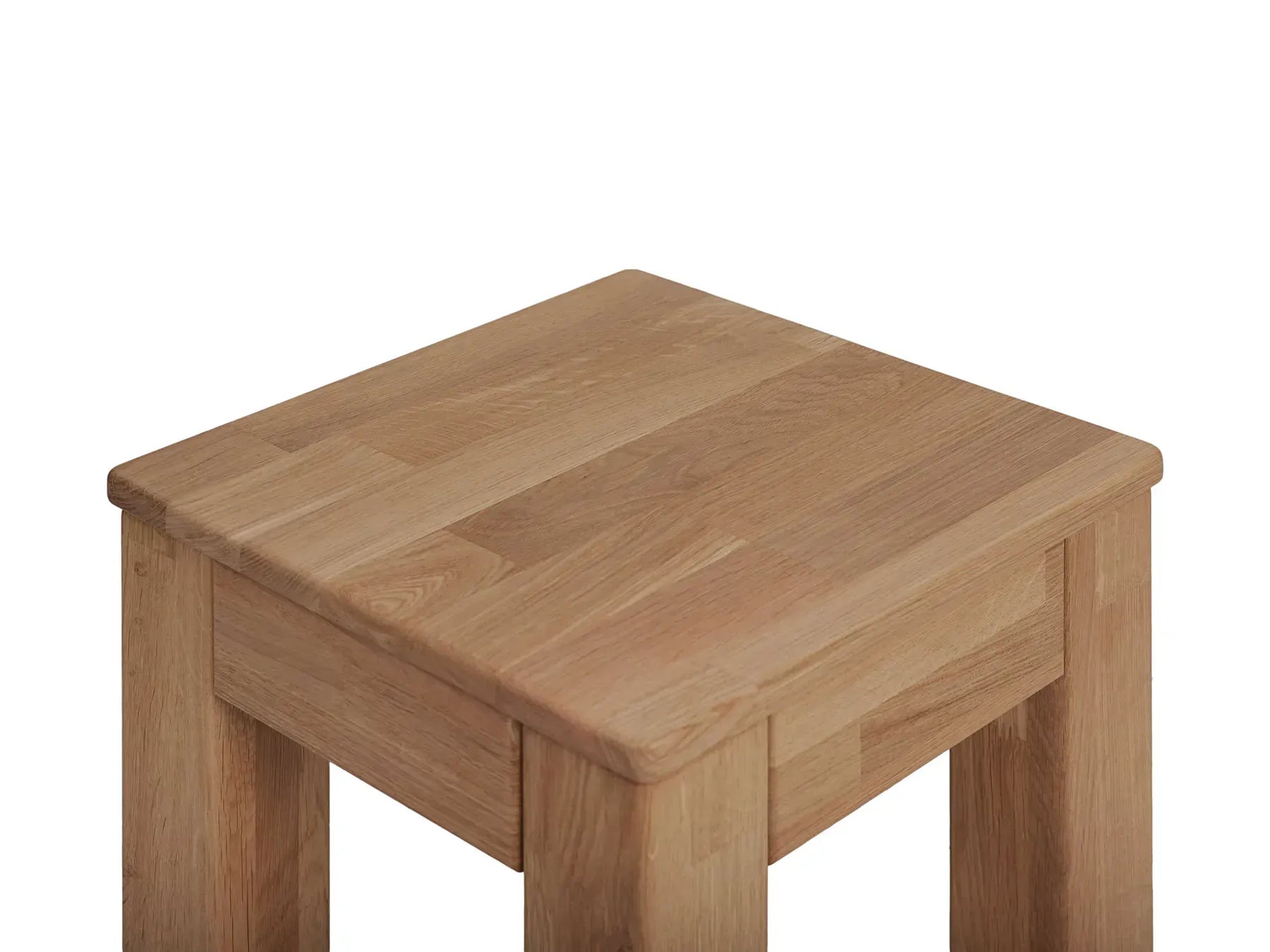 Bonn Stools (2 pc) - Solid Oak