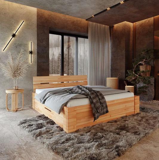 Elsa Bed - Solid Beech