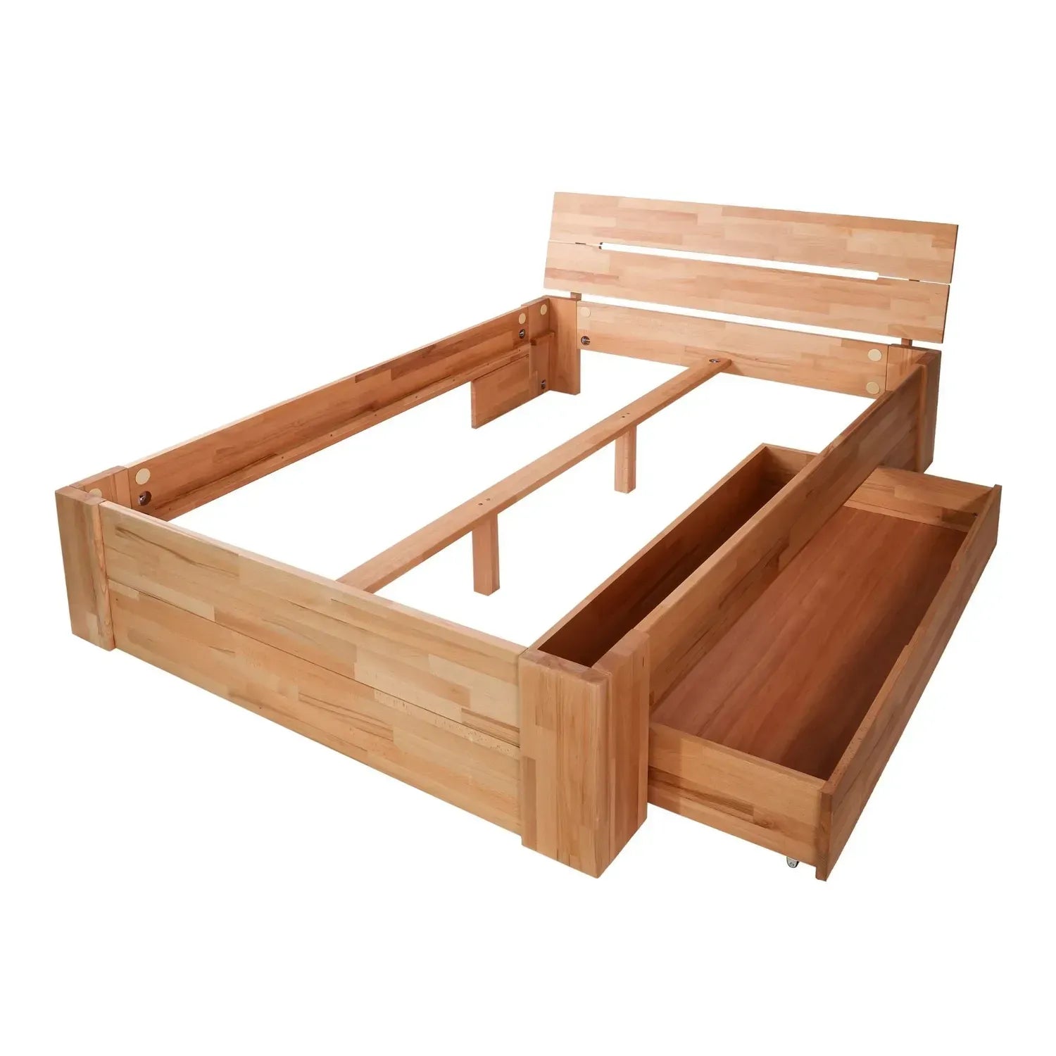 Elsa Bed - Solid Beech