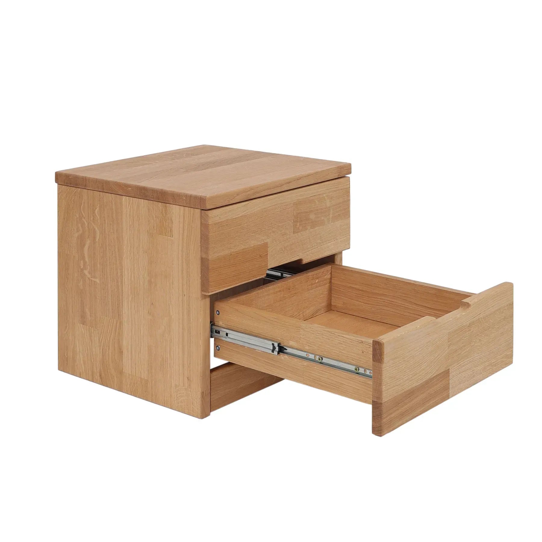 Elsa Bedside Table - Solid Oak