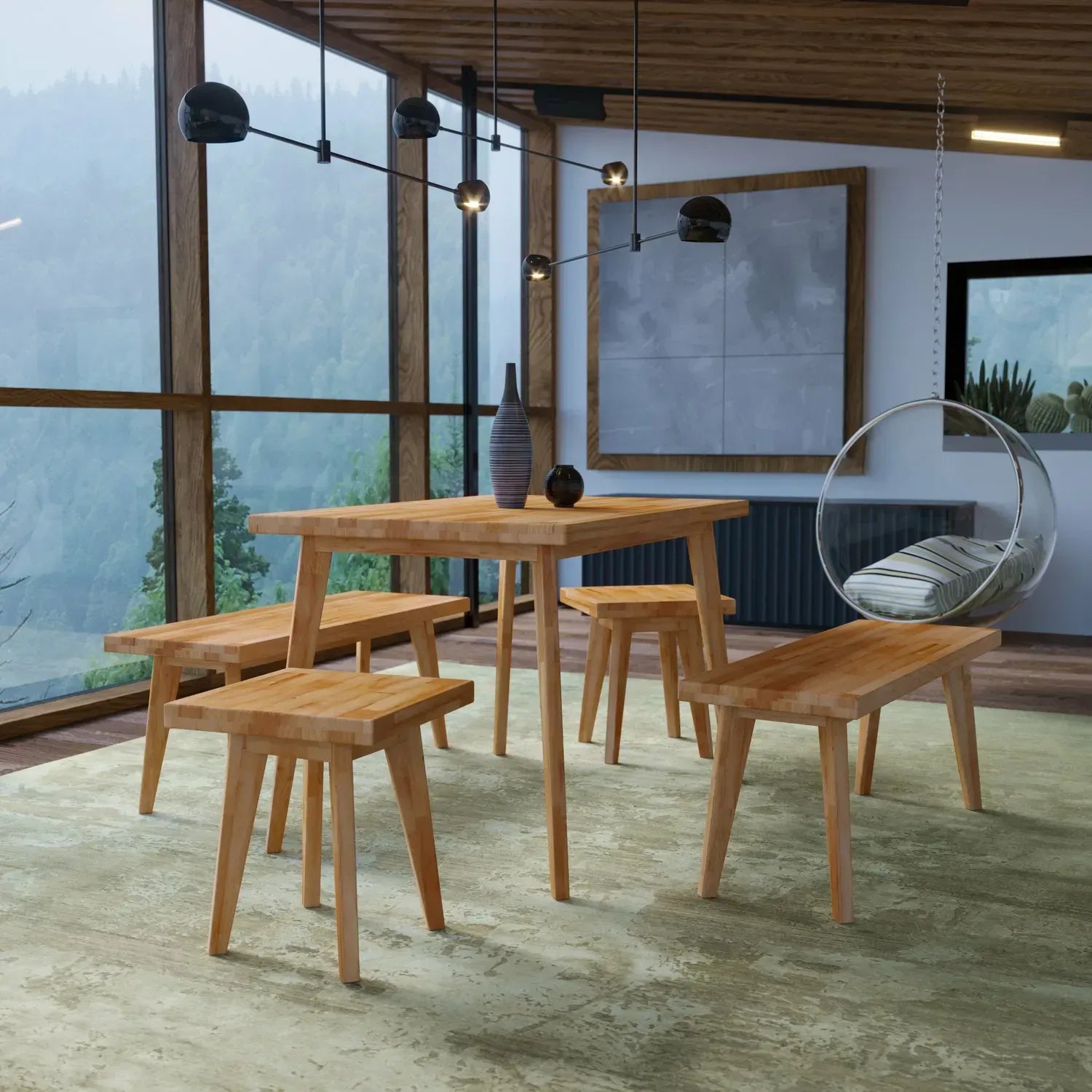 Hans Bench - Solid Beech