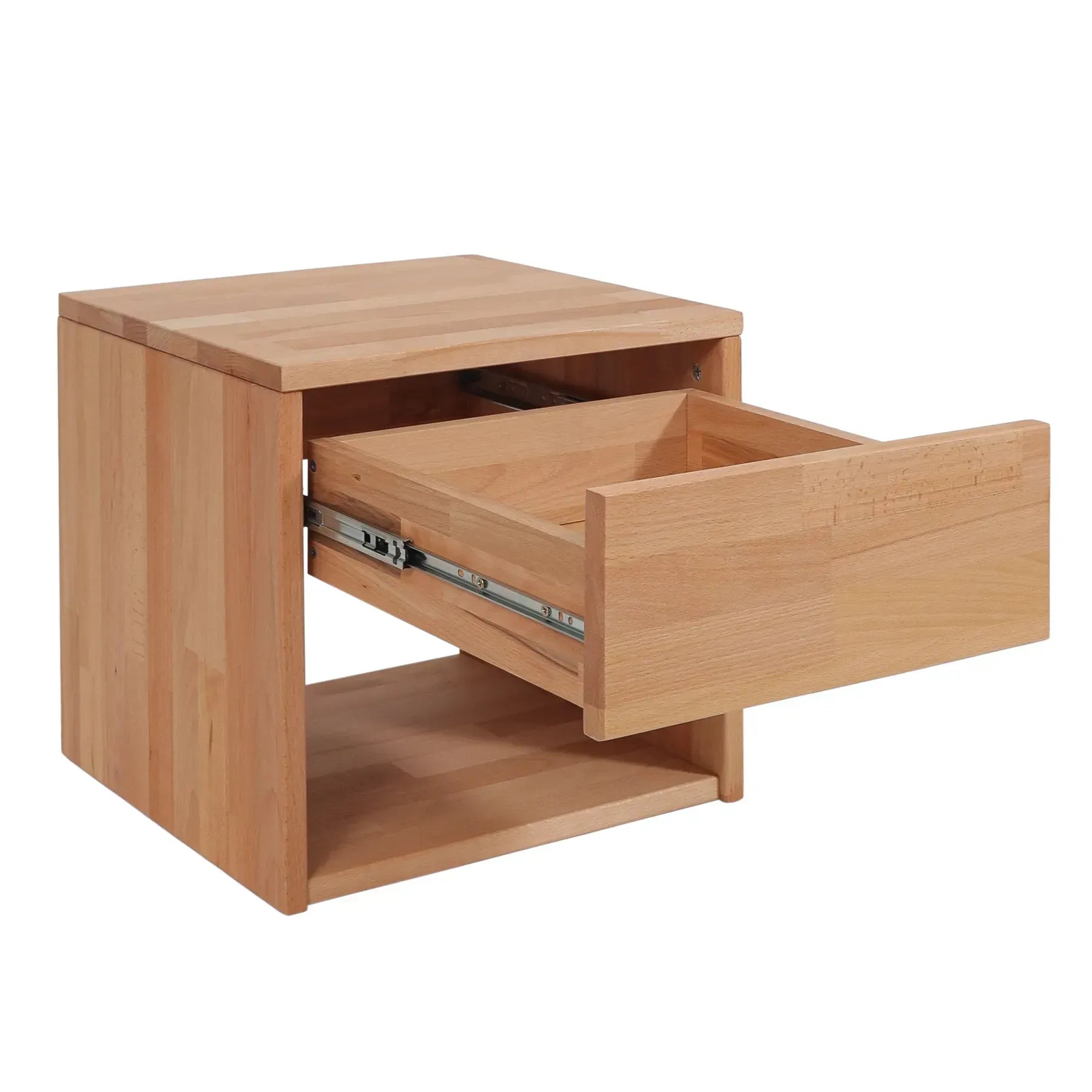 Jana Bedside Table - Solid Beech