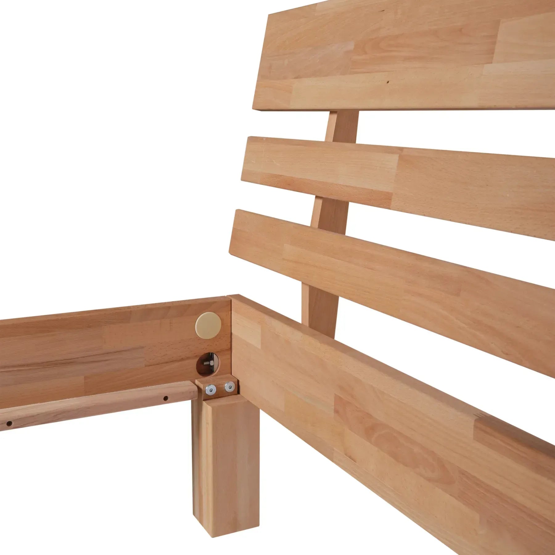 Julia Bed - Solid Beech