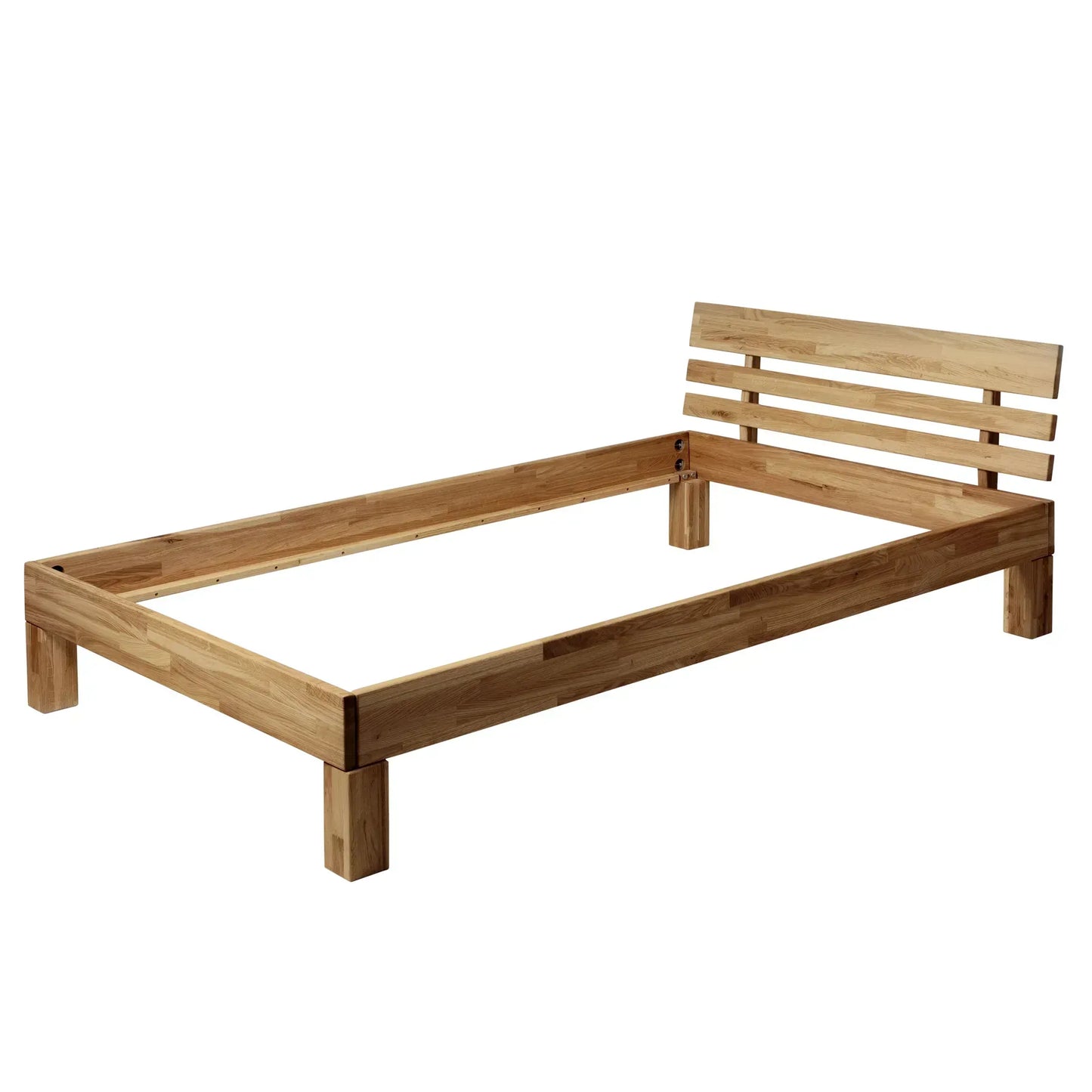 Julia Bed - Solid Oak
