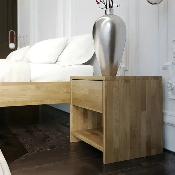 Julia Bedside Table - Solid Oak