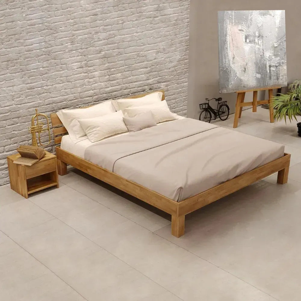 Julia Bedside Table - Solid Oak