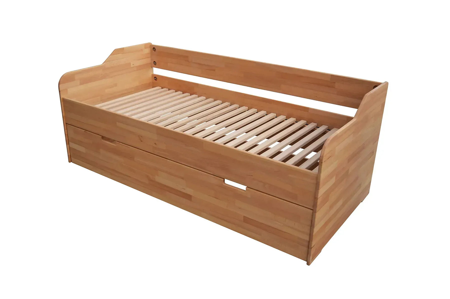 Modena Pull-Out Bed - Solid Beech