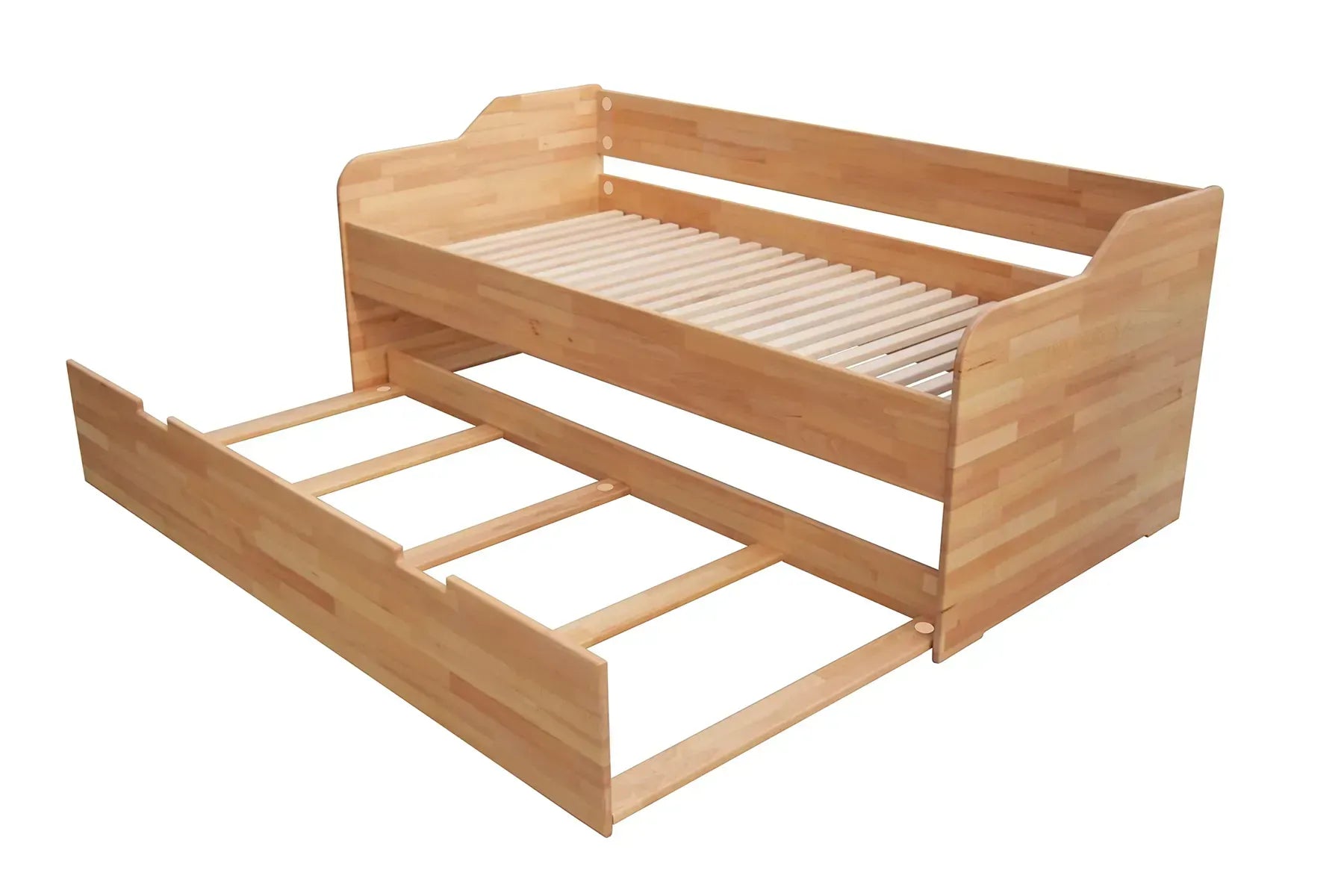 Modena Pull-Out Bed - Solid Beech