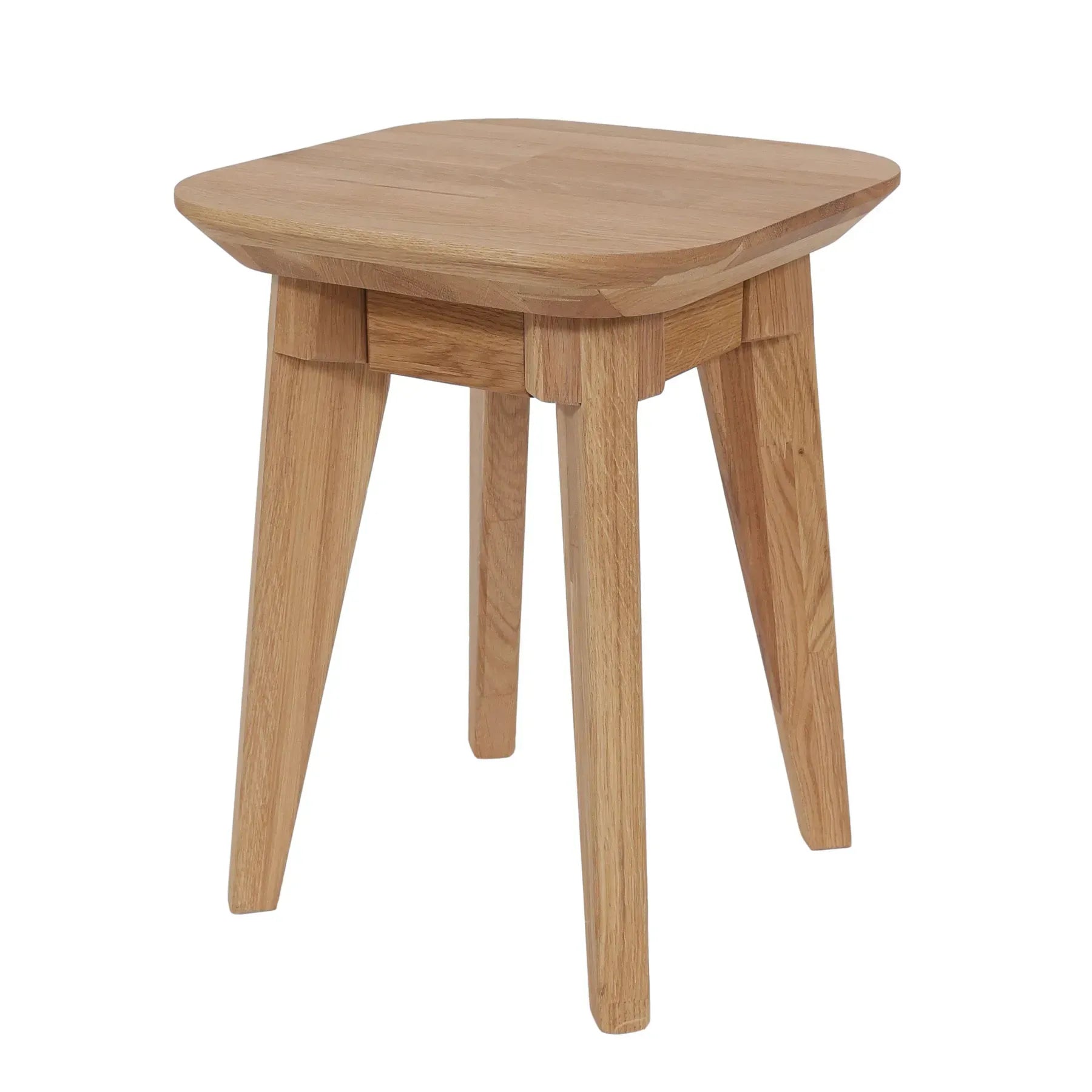 Paris Stools (2 pc) - Solid Oak