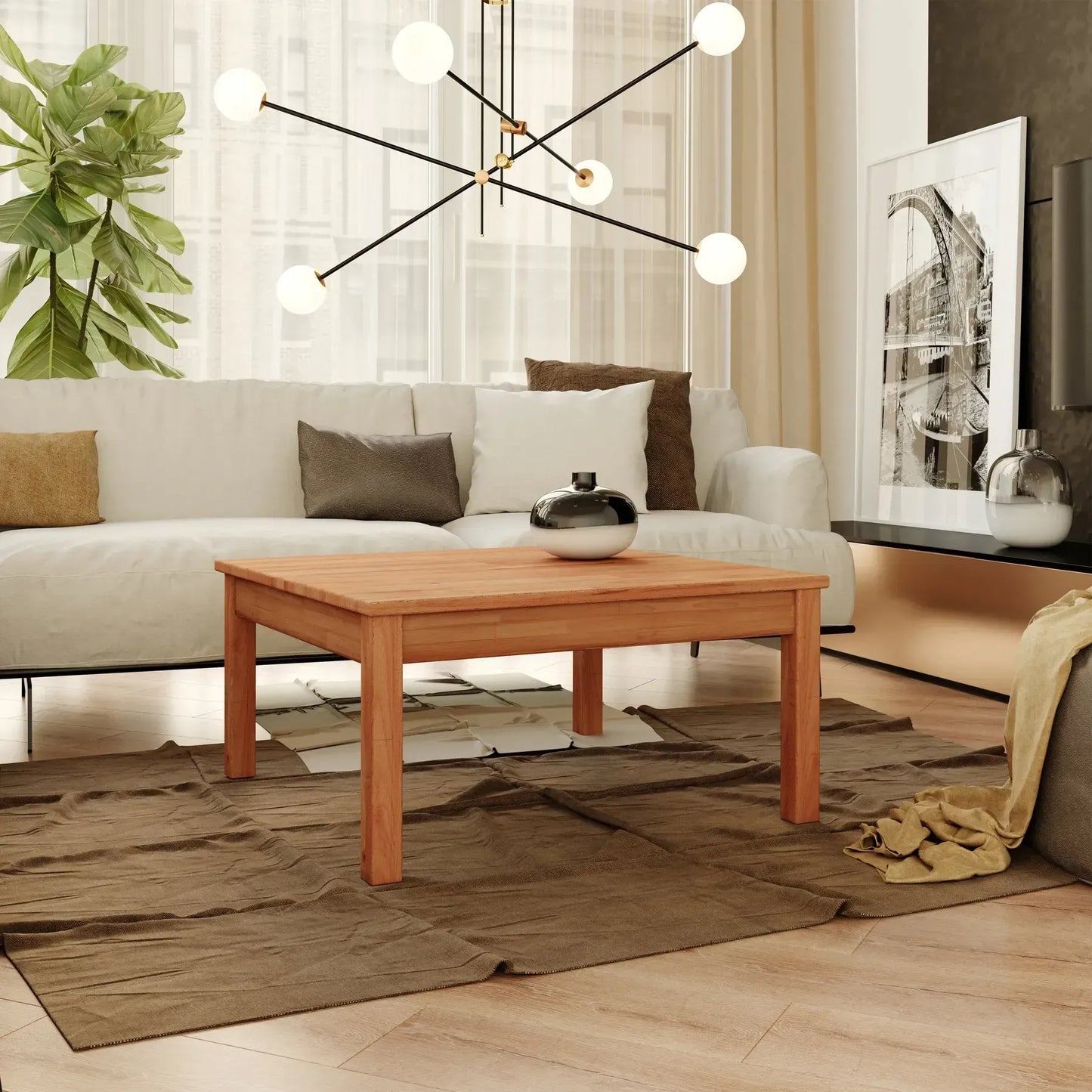 Tomas Coffee Table - Solid Beech