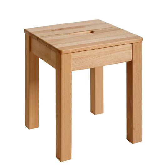 Tomas Stool with Handle (1 pc) - Solid Beech