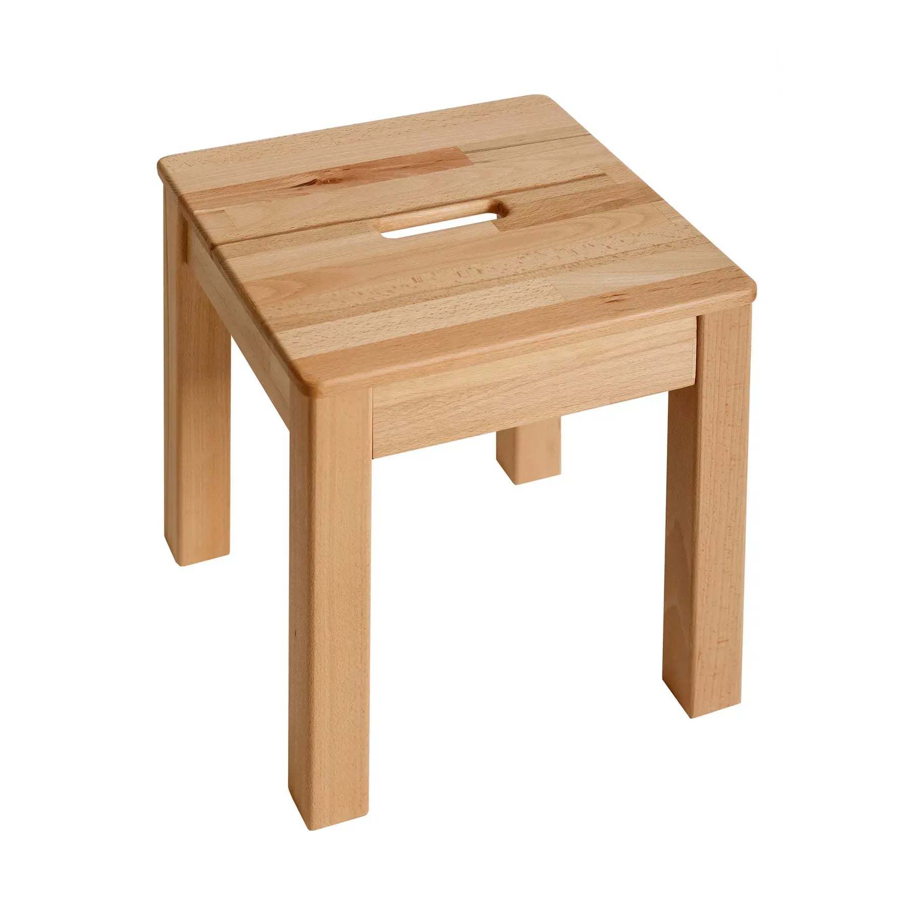 Tomas Stool with Handle (1 pc) - Solid Beech