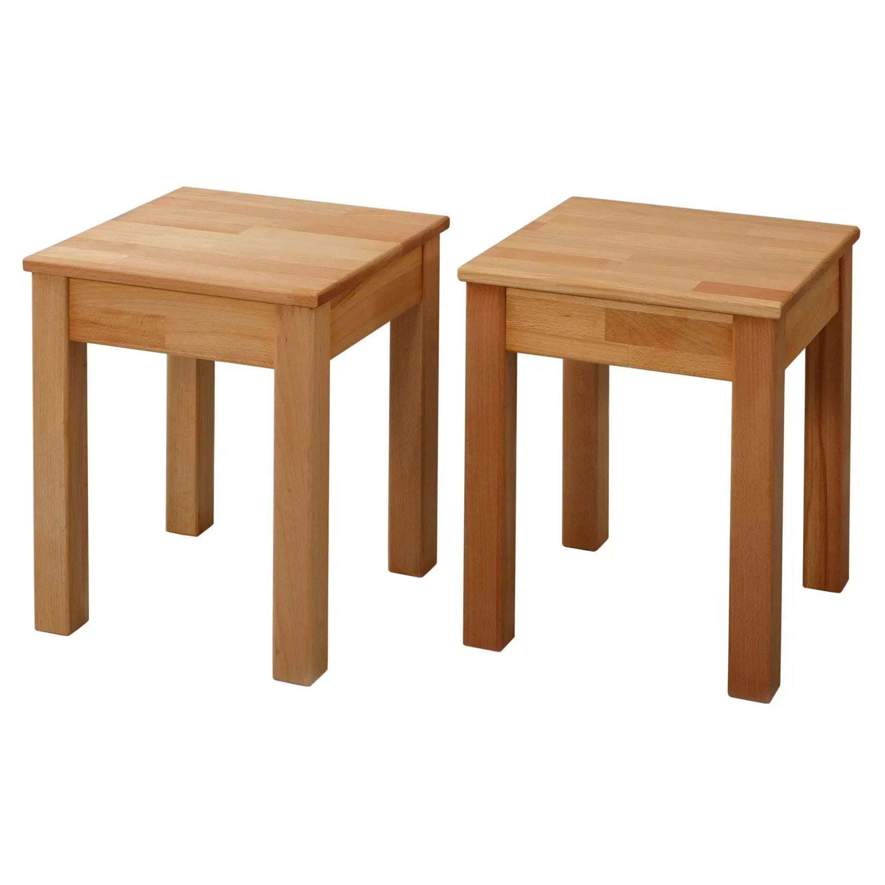 Tomas Stools (2 pc) - Solid Beech