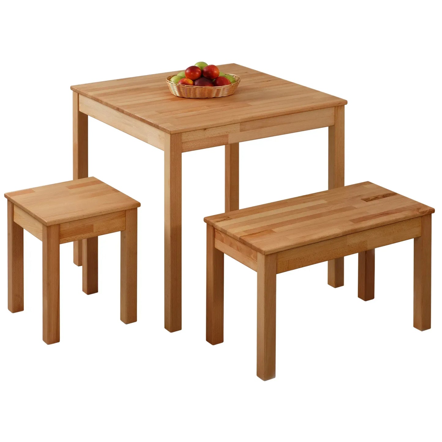 Tomas Stools (2 pc) - Solid Beech