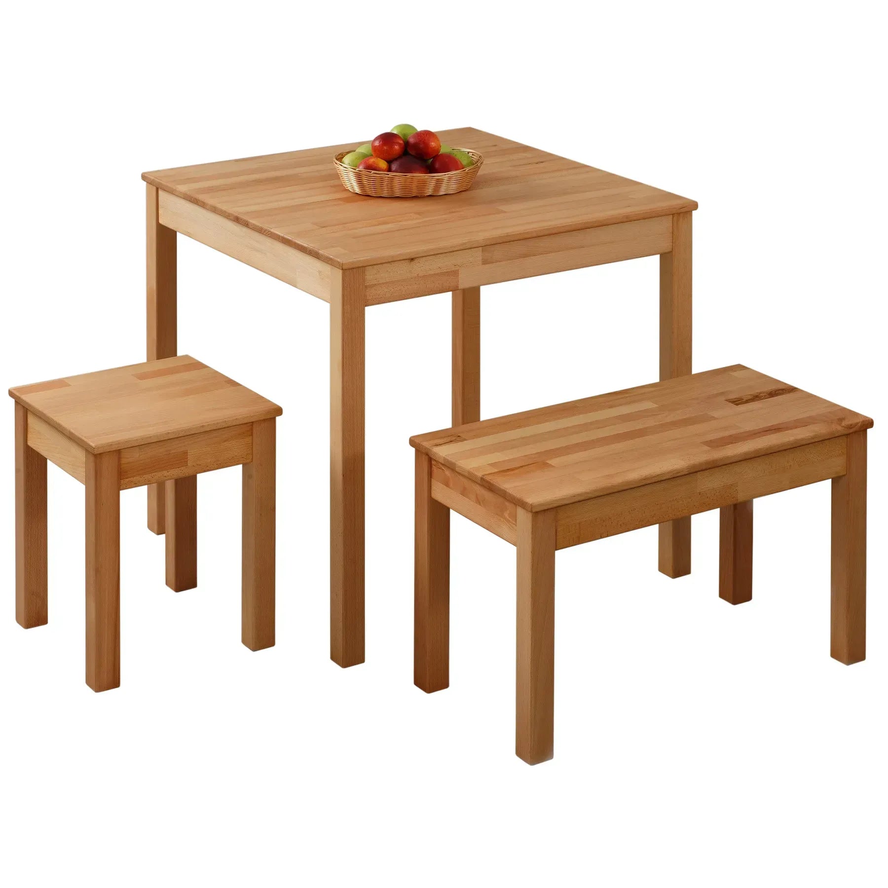 Tomas Stools (2 pc) - Solid Beech