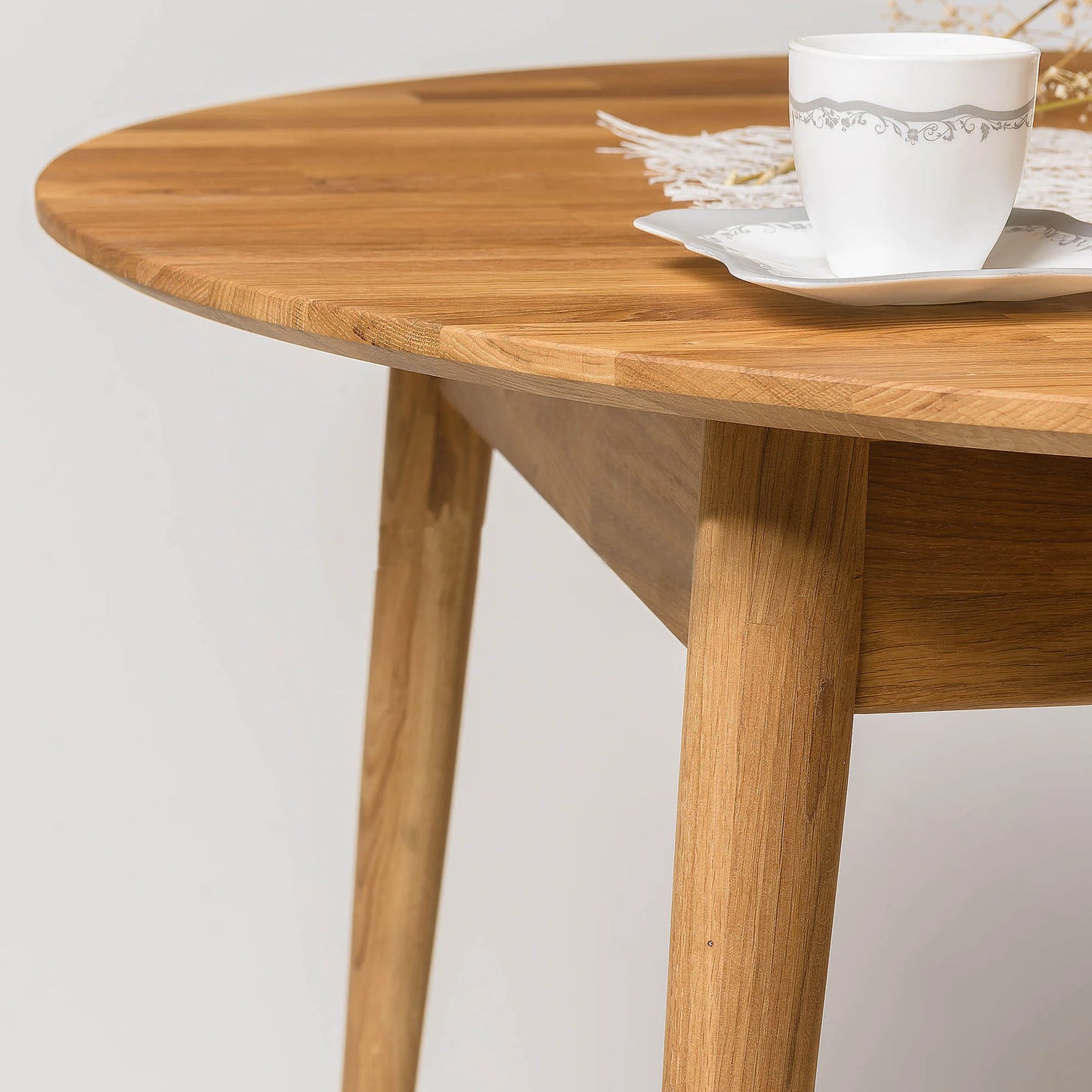 Scandi R Extendable Dining Table – Solid Oak