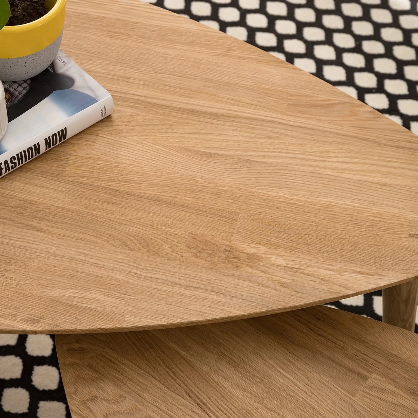 Scandi Nesting Coffee Tables (Set of 2) – Solid Oak