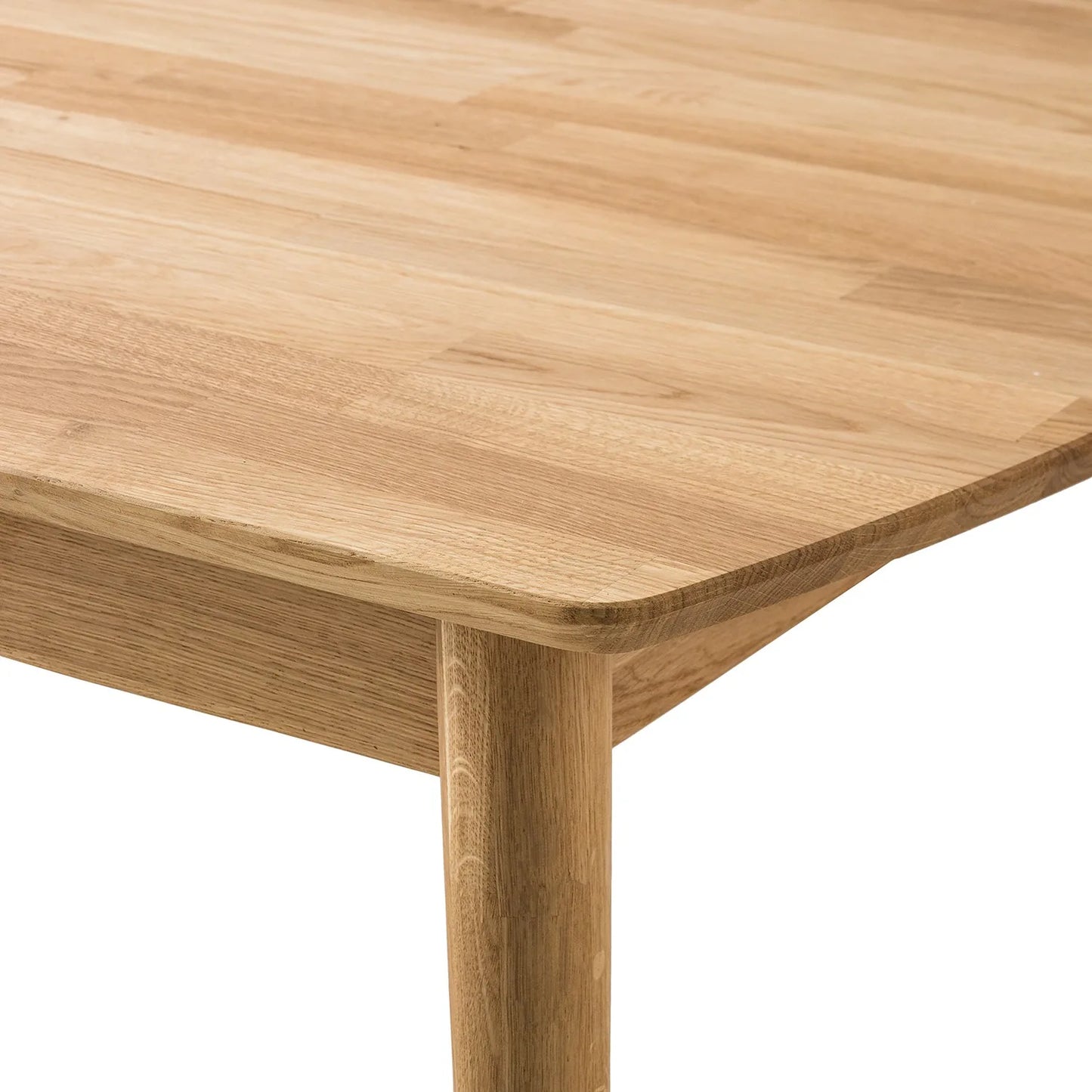 Scandi Dining Table – Solid Oak