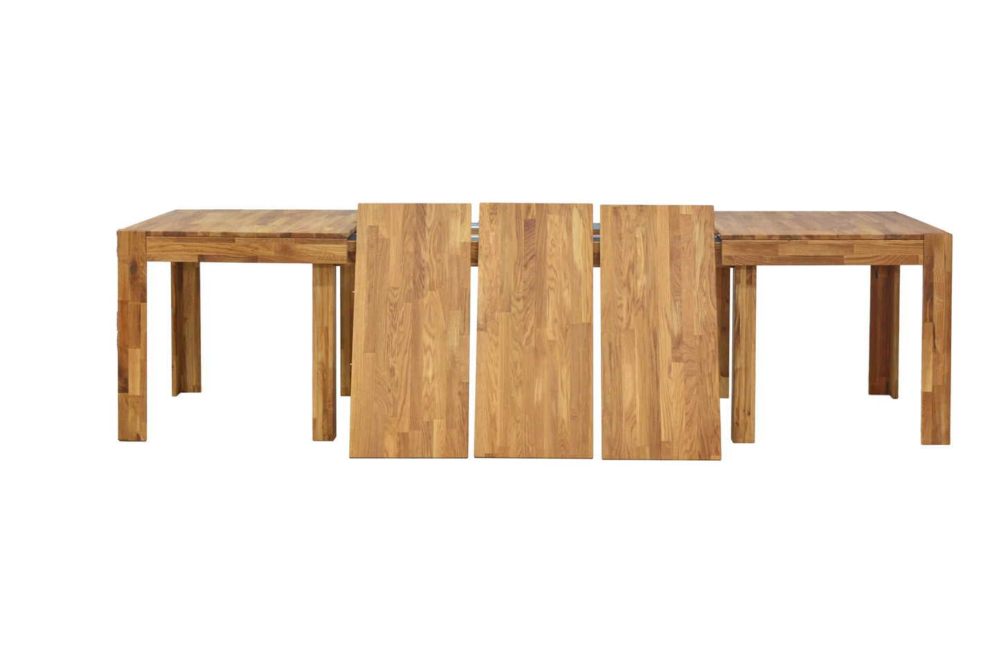 XL Extendable Dining Table – Solid Oak