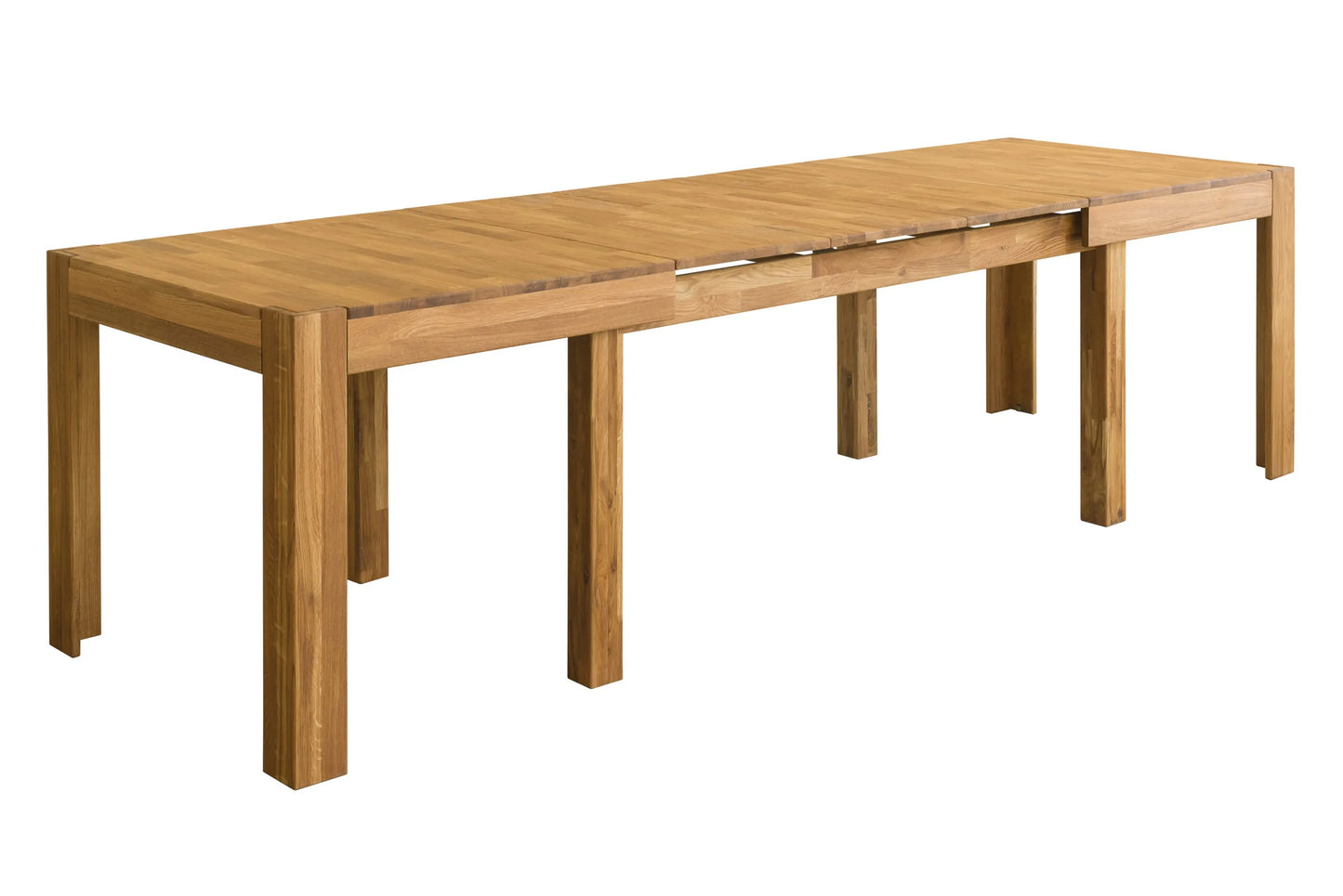 XL Extendable Dining Table – Solid Oak